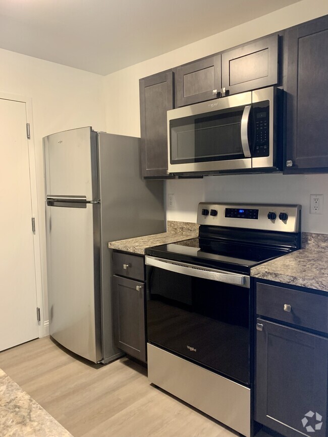 Updated Kitchen - Natick Village Rental