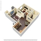 All floor plans feature hard surface wood style flooring in the living area as well as carpet in the bedroom(s). Enjoy the convenience of your own single-car garage with room for storage as well as an assigned parking space. *Direct access to the garage in select locations.