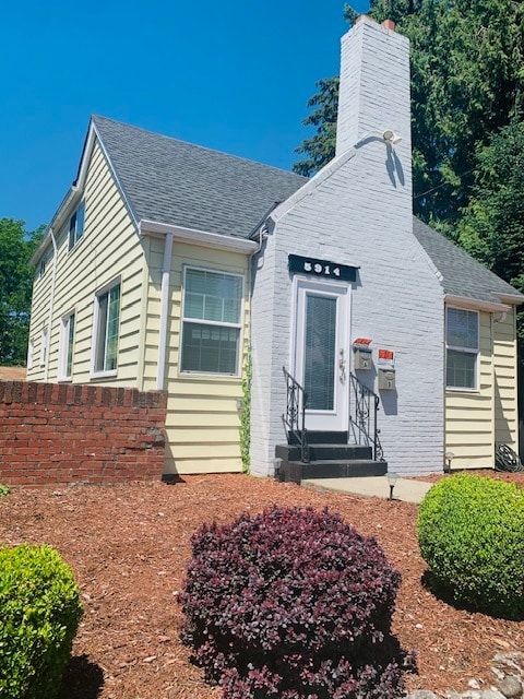 Side View of House - 5914 S Carver St Unit House