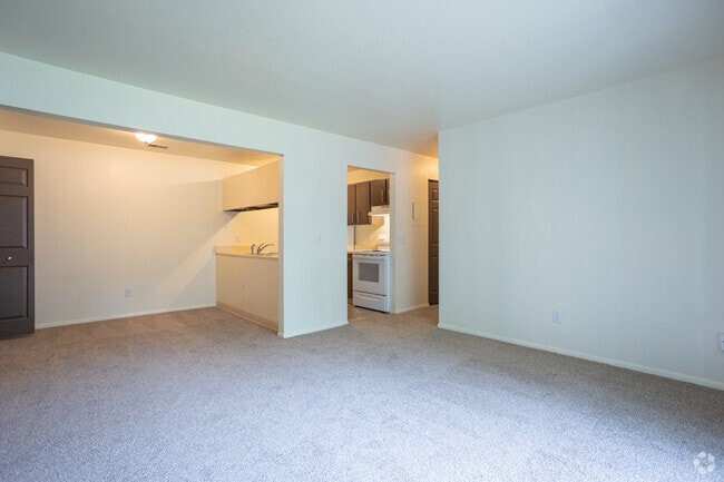 2BR, 1BA - 800SF - Living Room - Leonard East Apartments