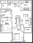2BR/1BA