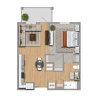 Acacia | 1x1 | 670 sf