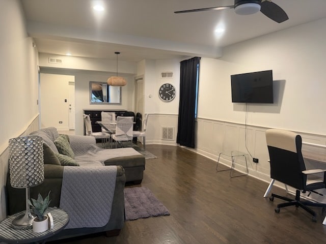 Open Living Room + Dining Room Combo - 3310 W Division St Unit Casa Bella