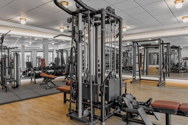 Fitness Center at The Hallon II apartments in Hopkins, MN
