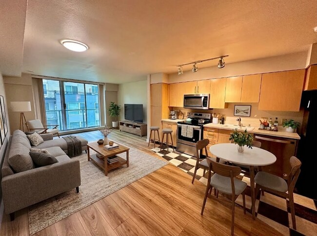 Building Photo - Downtown Bellevue Studio with Balcony, In-Unit Laundry & Amenities Unit 501