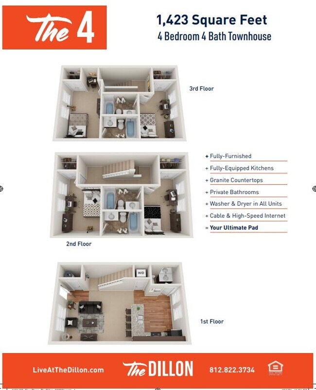 The Dillon Apartments For Rent in Bloomington, IN