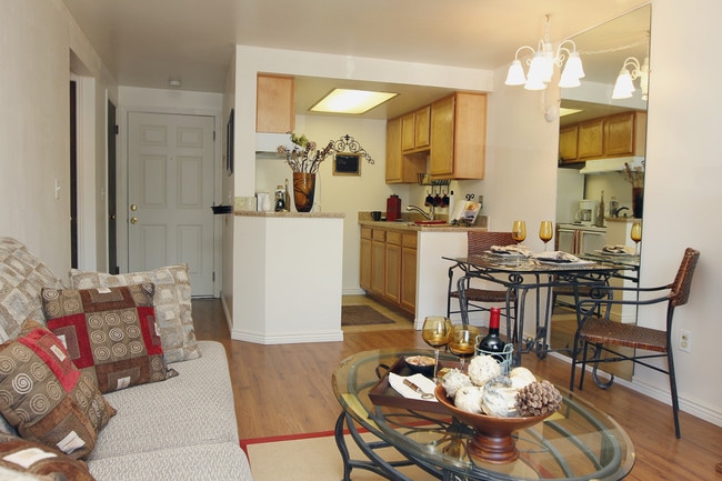 1bdrm living area - Cherry Plaza Apartments