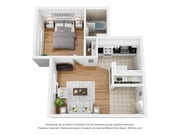 College Manor One Bedroom - Elevator Adjacent