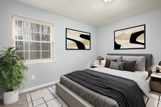 Bedroom - Legacy Crossing Townhomes