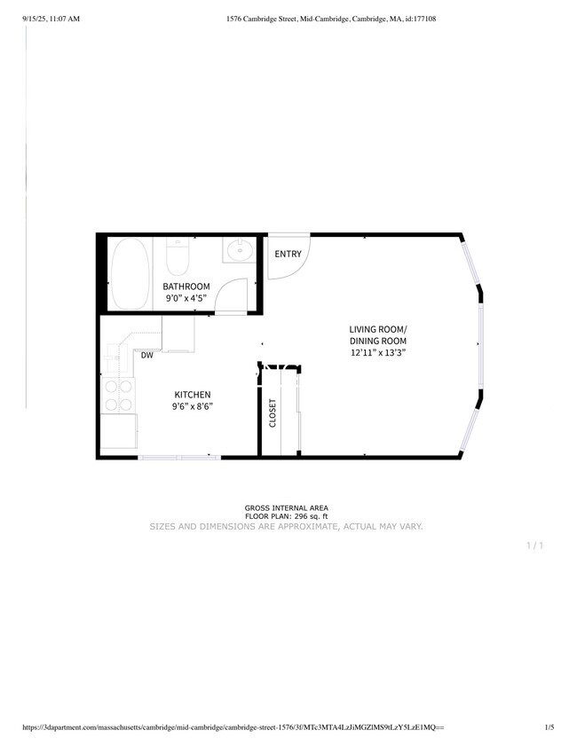 Photo - 1576A Cambridge St. Unit 1F Unidad 1F