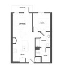 A2 floor plan The Lacy at South Main