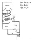 1BR/1BA