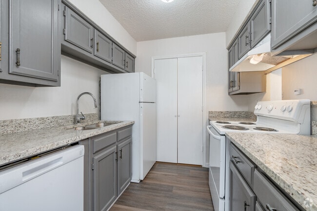 2BR, 1BA - 850F - Kitchen - The Dominion Apartments