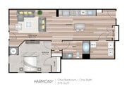 Harmony (Balcony in select units)