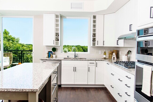 Two-Bedroom Apartment Kitchen