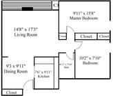 2 Bedroom Balcony