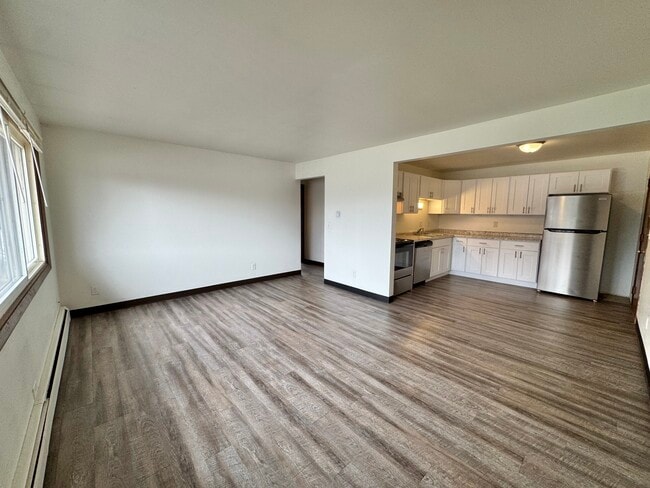 Kitchen and Living Room