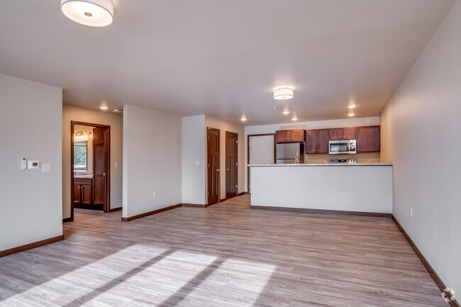 2BR, 1BA - 1,085SF - Living Room - JRR Apartments