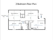 2BR/1BA
