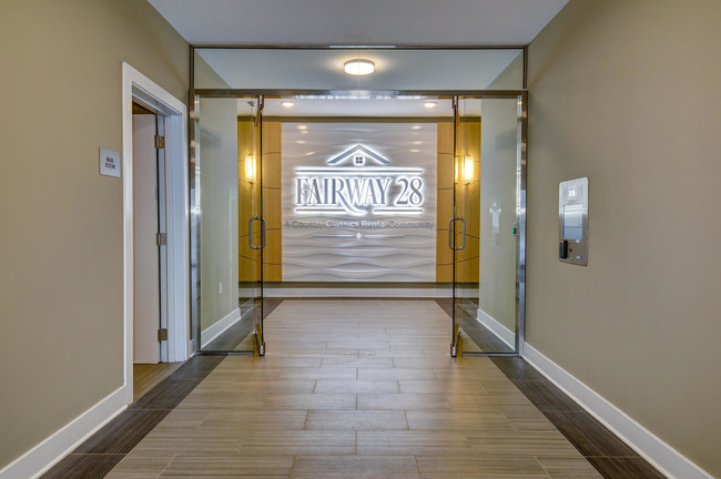 Entrance - Fairway 28 Apartments