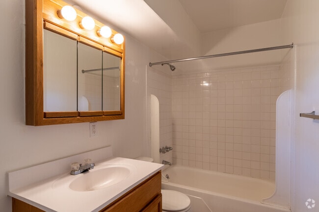 1BR, 1BA - 738SF - Bathroom - Windsor Regency Apartments