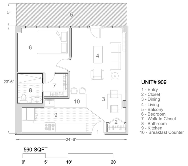 Photo - 5340 Holmes Run Pky Unit 909