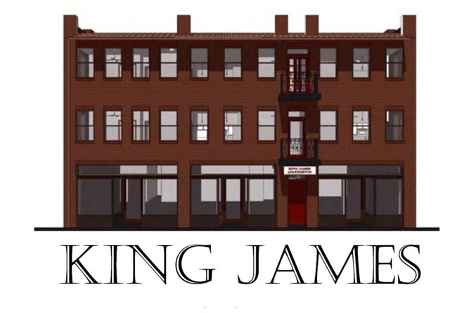 Artist Renovation Rendering - King James Apartments