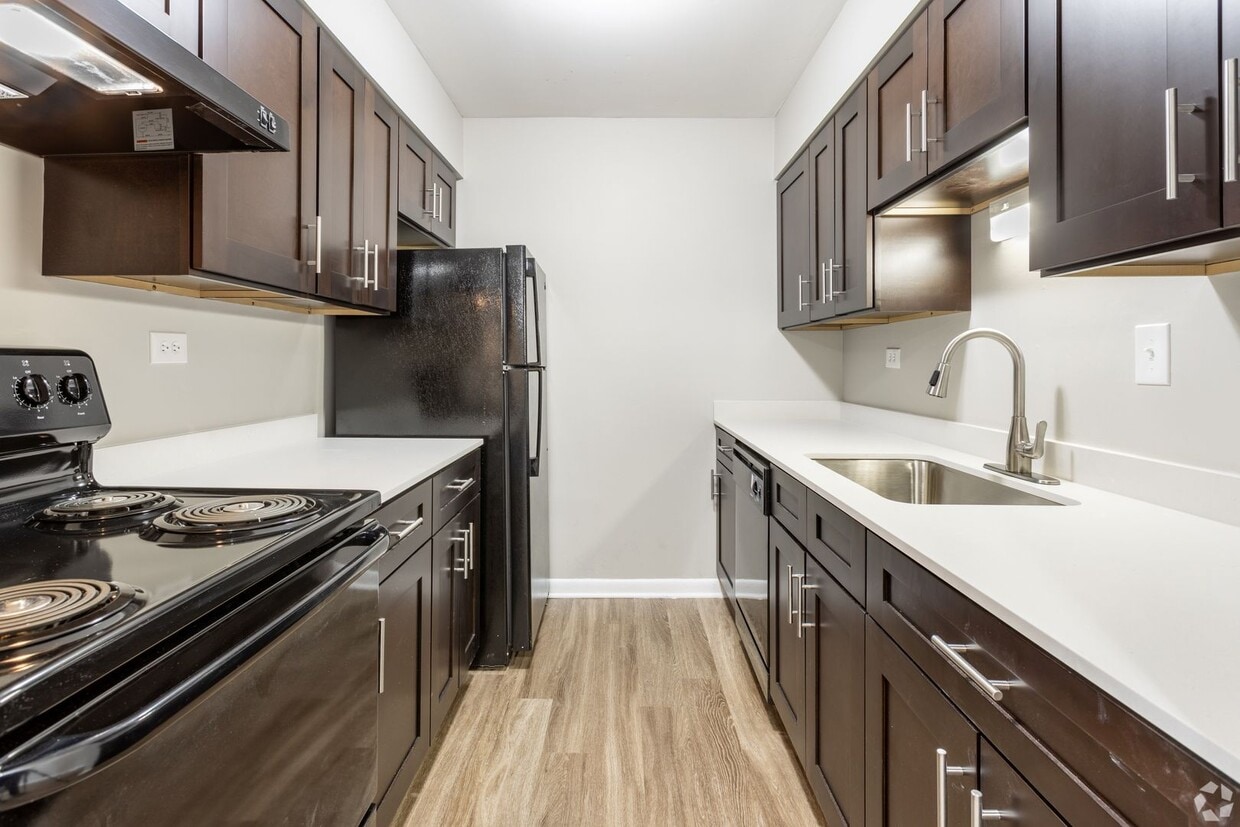 Floor Plan - 1 Bed 1 Bath A Renovated
