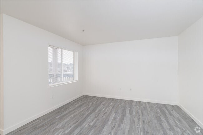 2BR, 1BA - 795SF - Living Room - OUTLOOK APTS