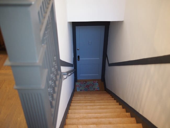 Stairs up to the 2nd floor - 1517 N Bell Ave Unit 3