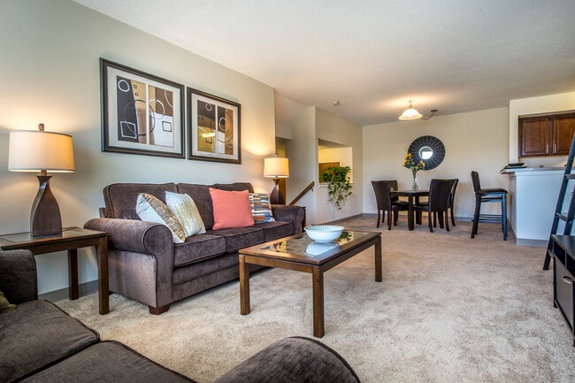 Living Room & Dining Area