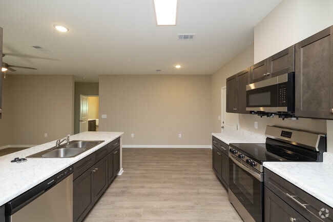 3BR, 2BA - 1,236SF - Kitchen