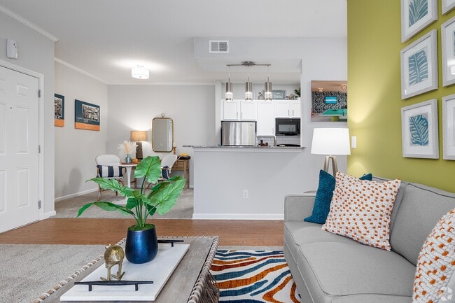 Living room + Dining Room + Modern Cabinetry
