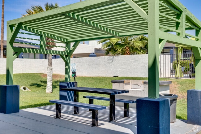 BBQ area