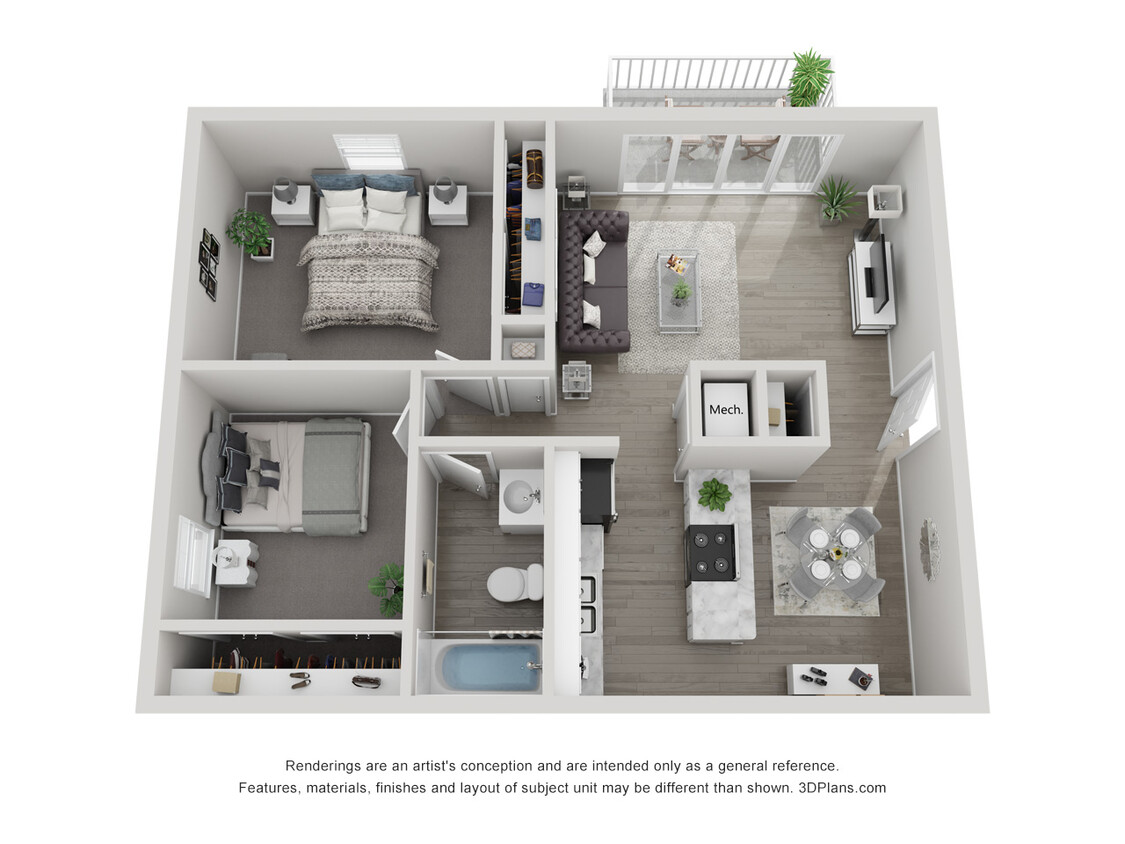 Floor Plan - Lily Upgrade - Call For Availability