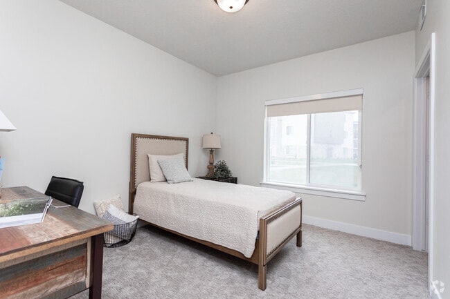 2BR, 2BA - 1,048SF - Second Bedroom