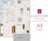 Lakeview Villas Floor Plan A3