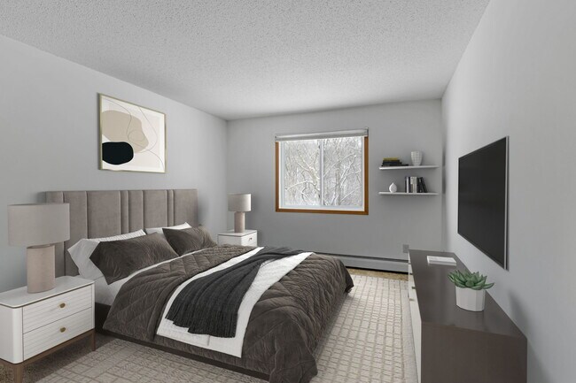 Spacious Bedrooms - Applewoods Apartments