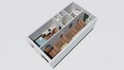 Bullseye - One Bedroom Floor Plan