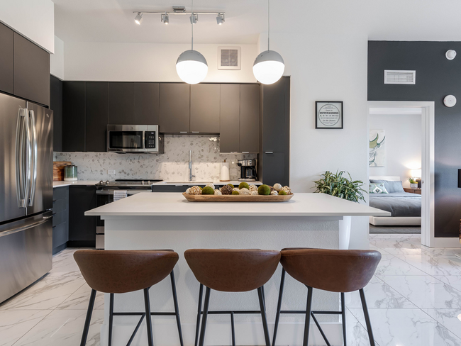 ParkWest_interior_kitchen (1) - AMLI Park West Apartments