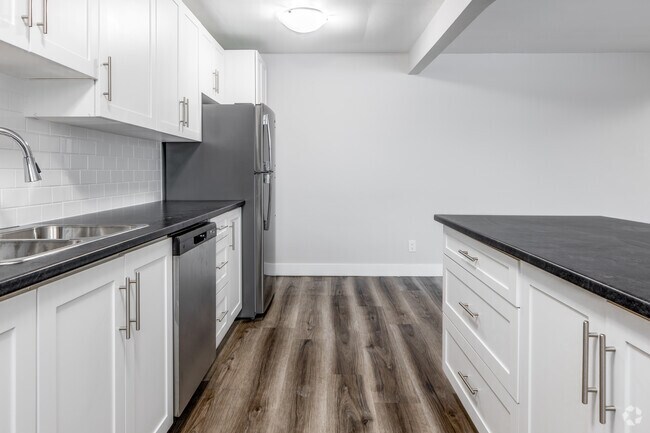 1 chambre, 1 salle de bain - 575 pi² - Cuisine - 364 Grey Street