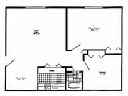 2BR/1BA