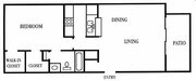 1BR/1BA
