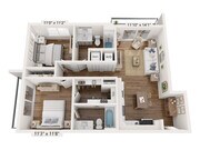 B2 floor plan Elevate
