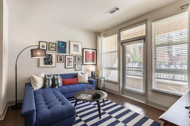 Classic Package living room with hard surface flooring
