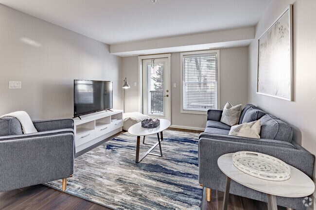 2BR, 2BA - Living Room - Vista Apartments