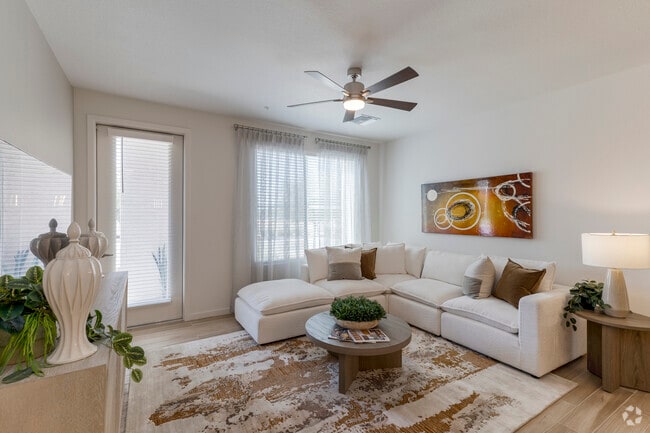 J1 Summit Flat Living Room