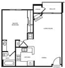 1BR/1BA