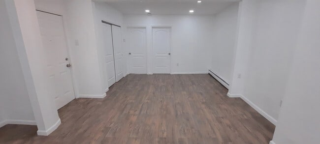 View toward living room from kitchen