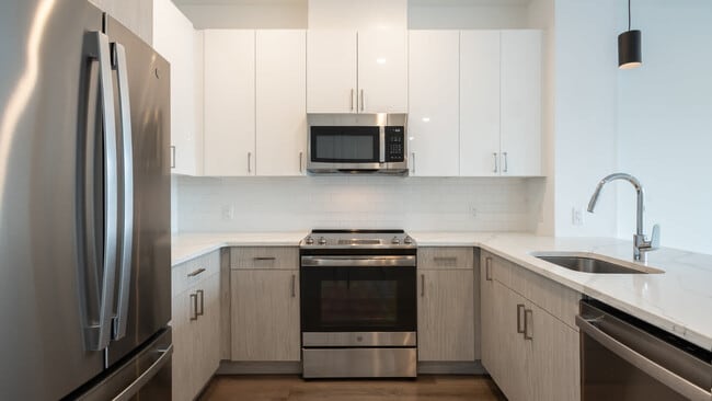 Kitchen with Stainless Steel Appliances